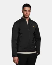 Lyle & Scott Men's Golf Primaloft Jacket JK1863GS Z865 Jet Black Medium NWT NEW