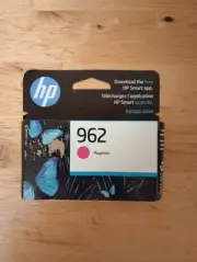 HP Original Ink 962 Magenta Ink Cartridge Expires 02-2024