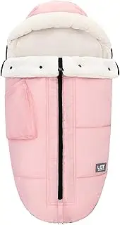 LAT Winter Warm Stroller Footmuff Universal Baby Stroller Bunting Bag Toddler Stroller Sleeping Bag Sack Baby Car Seat & Carrier Cover, Winter Baby Essentials,Fit All Strollers