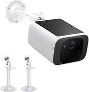 Metal Wall Mount for eufy SoloCam S220/C210, eufyCam 2C/2C Pro, 2/2 Pro, 3C/S300, 3/S330, Eufycam S3 Pro, 360° Swivel+90° Tilt Adjustable Mounting Bracket with Better View for Eufy Camera, Rust-Proof