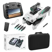 8K HD Drone 5G GPS RC Professional Aerial Photography Dual Camera Obstacle Avoidance Aeroplane Screen Remote Control White