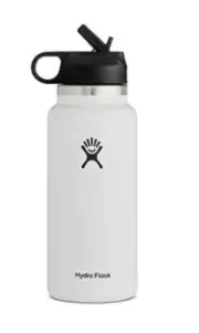 Brand New Hydro Flask Water Bottle Stainless Steel Wide Mouth with Straw
