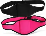 COMPUKAS 2pcs Packs Fanny Pack Belt Pink Karaoke Podcast Carrier Microphone Bag Waist Fitness Portable Mic Holder Running Bag Microphone Holder Neoprene