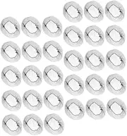 Totority 80pcs Invisible Elastic Mesh Hair Nets for Dancers Flight Attendants Professionals High Elasticity Bun Cover Comfortable Hair Net for Dance Performances