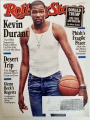 Kevin Durant 2016 Rolling Stone Magazine Phish Norah Jones Bob Weir NEW