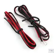 GM08RB Gaugemaster Electrics Red/Black Twinned Wire 50cm (2)