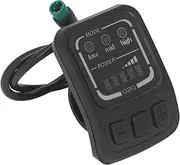 LED Display for Electric Bike and Scooter, Multifunctional Compact Waterproof Interface Speedometer