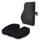 Snons Coccyx Cushion Seat Orthopaedic Back Pain Relief Memory Foam Cushion