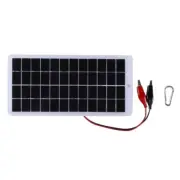 10W 12V USB Outdoor DIY Solar Cells Charger Polysilicon Panels for Outdoor Lamp