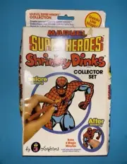 Marvel Super Heroes Spider-man Shrinky Dinks Collector Set 1983 by Colorforms