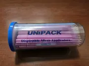 100 pcs micro applicator micro brush Super Fine Purple/Pink