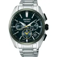 在飛比找momo購物網優惠-【SEIKO 精工】Astron 限量綠陶瓷太陽能GPS鈦金