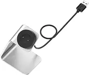 Magnetic Charger Stand Compat with Watch GT2/GT/GT2E/ GS PRO Al num Alloy USB Charging Cable Dock Silver One Size