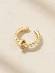 [Spinelli Kilcollin] Spinelli Kilcollin - 18-karat Gold Diamond Ear Cuff - One size One size Gold