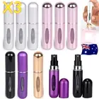 Travel Portable Mini Refillable Perfume Atomizer Bottle Scent Pump Spray 5ml 3pc