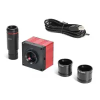 在飛比找蝦皮商城精選優惠-5mp CMOS USB 單目雙目三目顯微鏡相機數碼目鏡免驅