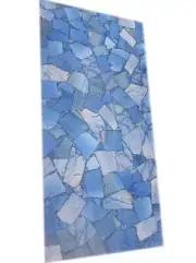 Gemstone Arts Dining Table with Blue Aventurine Agate Stone Table Top Home Decor