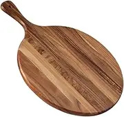 AUTSUPPL Round Serving Board Charcuterie Board for Home Bread Plate Easy to Clean