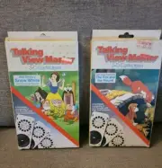 Disney Talking View-Master 3D Cartridge 3 Reels 1980 SNOW WHITE FOX AND HOUND