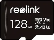 Reolink 128GB MicroSDXC Memory Card, Class 10 A2 U3 TF Memory Card, Compatible with Reolink Security Camera