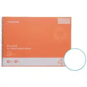 Studymate A3 Recycled Sketch Book Orange 40 Pages