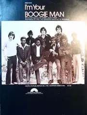 KC & THE SUNSHINE BAND "I'M YOUR BOOGIE MAN" PIANO/VOCAL/GUITAR SHEET MUSIC 1976