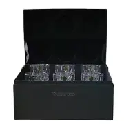 Waterford Crystal Lismore Double Old Fashioned With Display Box 12 oz. Set of 6