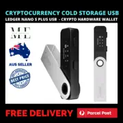 Ledger Nano S Plus USB Cryptocurrency Cold Storage Device Crypto Hardware Wallet