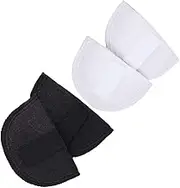 Foam Shoulder Pads Sewing Shoulder Pads, 2 Pairs Shoulders Pads Sewing,Bra Strap Pads Pairs Sponge Shoulder Pad Sewing Jacket Blazer Shoulder Pad Shoulder Foam Pads Shoulder Enhancer Shoulder Pads