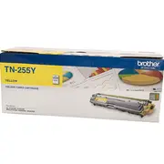 Brother TN255 Toner Ink Cartridge Yellow Genuine TN-255Y