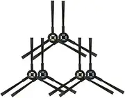 6 x Side Brushes Compatible with Zaco A10 Vacuum Cleaner Mops