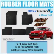 Heavy Duty Rubber Floor Mats for Suzuki Swift FZ Hatch: from 02/2011 to 03/2017 (for: Suzuki)