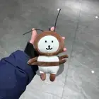 Soft Cockroach Self-deprecating Bear Doll Chiikawa Plush Dolls Backpack Decor