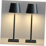 LED Cordless Table Lamp: 6000mAh Rechargeable Battery Operated Desk Lamp, 3