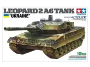 Tamiya 25207 Ukrainian Leopard 2A6 Tank 1/35 Scale Plastic Model Kit