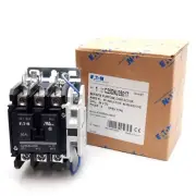 Eaton C25DNJ3501T Contactor, 3-Pole, 50A, 1NC Aux, 15-50 A Frame, 24VDC Coil