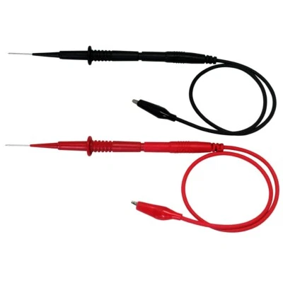 AideTek Sharp hard Stainless Steel Needle Test Leads for FLUKE multimeter P1040