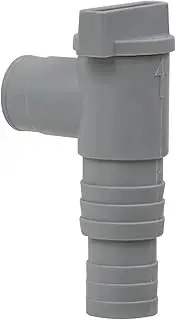 Pool Filter Pump Adapter, Swimming Pool Drain Valve Globe Valve Suitable for 32mm Hose Fittings(1 Set)