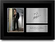 HWC Trading FR A4 Kyle MacLachlan Twin Peaks Gifts Printed Signed Autograph Picture for TV Show Fans - A4 Framed