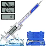 Digital Caliper, Vernier Caliper Measuring Tool with Stainless Steel, Electro...