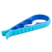 Plastic 4-in-1 Multi Jar & Bottle Opener - Blue