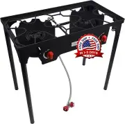 Quemador Estufa De Gas Propano 2 Hornillas Quemadores Para Parrillas Estufas BBQ