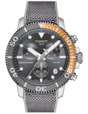 [Tissot] Seastar 1000 Chronograph T1204171708101 Watch in Grey