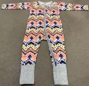 Bonds BNWT 2018 Orange Yellow Aztec Zippy - Size 1 (12-18 Months)