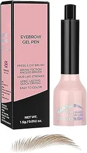 Eyebrow Tint Brush - Versatile Eyelash Brush Flat Tint | Eyebrow Tint Liquid Brush, Eyebrow Tint Brow Brush - Brow Stain Eyebrow Dye, Eyebrow Pen Long-Lasting, Brow Pen Angled Eyebrow Brush