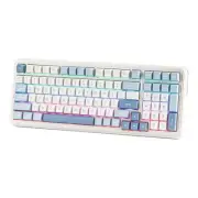 MCHOSE K99 96% Wireless Gaming Keyboard, Gasket Mechanical Keyboard, BT5.0/US...