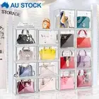 10PCS Premium Transparent Stackable Display Case Boxes Storage Sneaker Shoes Box