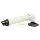 Rinnai Universal Non-Condensing Plastic Horizontal 21 In. Vent Termination Kit