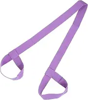 Yoga Harness Elastic Yoga Mat Strap Yoga Mat Fabric Stretching Strap Gym Mats for Home Cotton Yoga Mat Yoga Mats Yoga Resistance Band Pure Cotton Purple