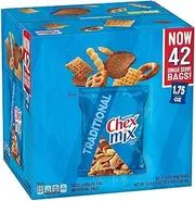 an Item of Chex Mix Traditional Savory Snack Mix (42 Pk.) - Pack of 1 - Bulk Disc